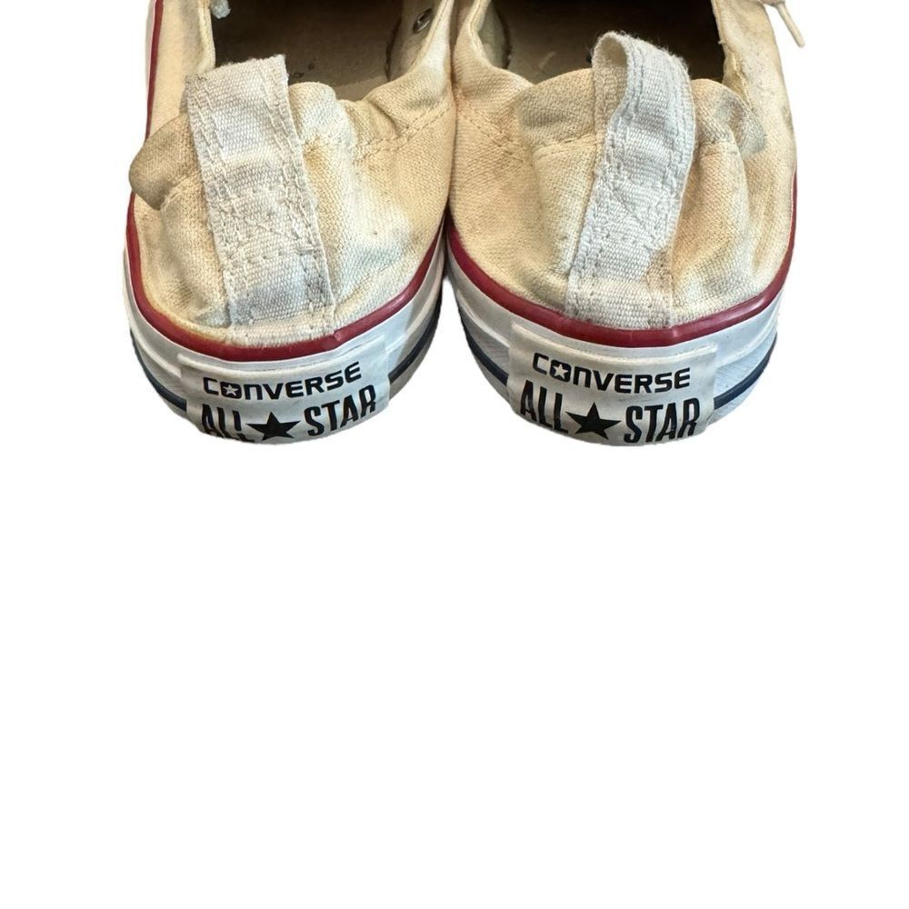 Converse All Star Women’s Shoreline Cream Low-Top Sneakers 9 - Picture 5 of 6